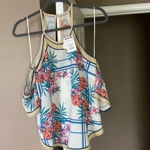 Floral top by Flying Tomato